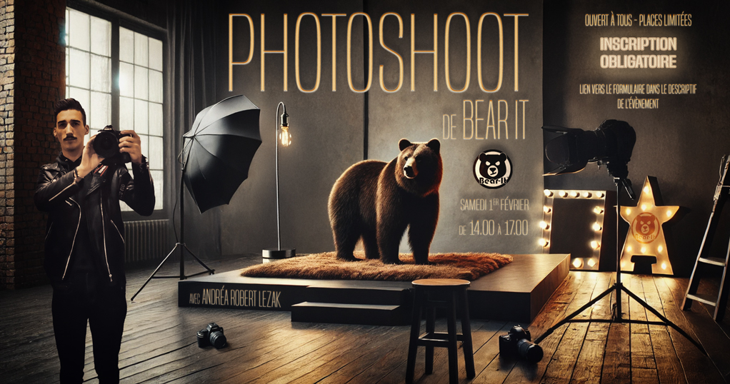 Photoshoot de BEAR IT